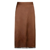 Casual All-match High Waist Long Skirt