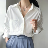 Chiffon Long-sleeved Shirt