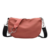 Ladies Nylon Underarm Crossbody Bag