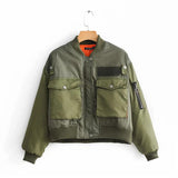 Green Bomber Jacket