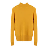 Half turtleneck knitted sweater