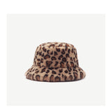 Short brim imitation mink velvet fisherman hat