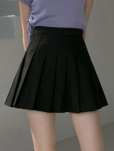 High-Waisted Crotch Slim Suit Skirt