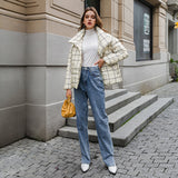 laid Thicken Warm Cotton Jacket