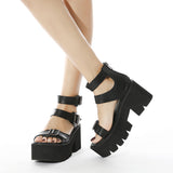 Leisure Platform Chunky Heels