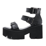 Leisure Platform Chunky Heels