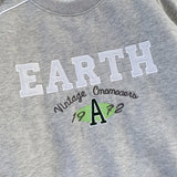 Simple Style Sleeves sweatshirt