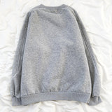Simple Style Sleeves sweatshirt
