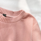 Short-sleeved Cotton Three-piece Suit