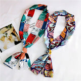 Long Women's Silk Scarf