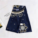 Long Women's Silk Scarf