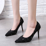 Shallow Mouth Stiletto High Heels
