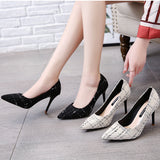Shallow Mouth Stiletto High Heels