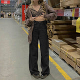 Street High Waist Corduroy Pants