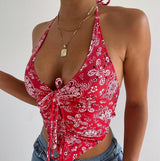 Summer Halter Sexy Low-cut Slim-fit Tank Top