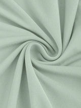 Robe longue sans manches de couleur unie