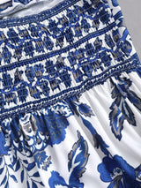 Robe longue au style bohème