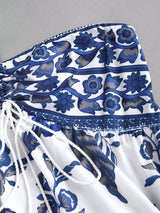 Robe longue au style bohème