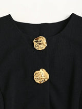 Blazer sans manches basique style français