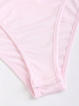 Body manches longues à col rond