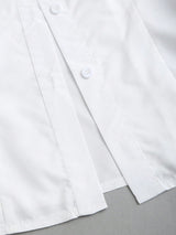 Chemise élégante avec cravate et manches 3/4