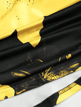 Jupe plissée longue à imprimé floral coupe évasée