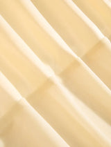 Robe longue en satin à col V croisé coupe sirène asymétrique