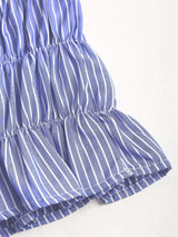 Ensemble décontracté bleu azur