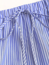 Ensemble décontracté bleu azur