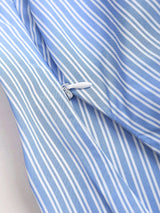 Blouse à col polo manches courtes bouffantes