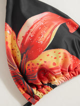 Ensemble bikini fleuri