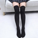 Spring and autumn thick high tube stockings