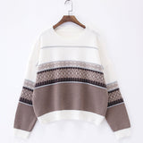 Striped Sweater Retro Chic Top