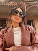 On The Road Sunglasses Green