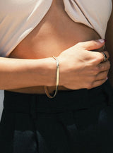 Cynthia Snake Gold Plated Bracelet