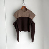 Autumn Temperament Round Neck Sweater