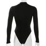 Slim-fit long-sleeved Bodysuit