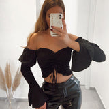 Spring wrinkled shirt