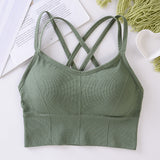 back seamless wrap breast girl bra