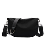 Ladies Nylon Underarm Crossbody Bag