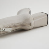 Thick heel square toe barefoot boots