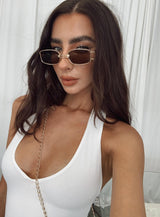 Yasmine Sunglasses Brown