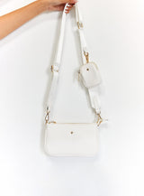 Peta & Jain Phoenix Bag White Pebble