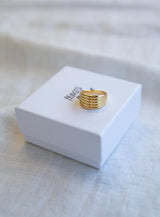 Feeling Free Gold Plated Ring