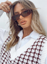 Night Sky Polarised Sunglasses Chocolate