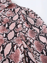 Lantern Sleeve Puff Sleeve Printed Shirt Top