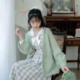 Soft Milk Sweater Coat Cardigan