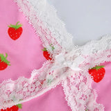 Sexy V-neck Strawberry Camisole