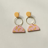 Acrylic Pearl Earrings