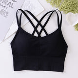 back seamless wrap breast girl bra